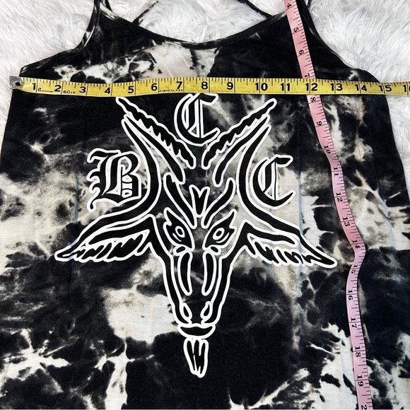 Tie dye baphomet tank top - Picture 5 of 8